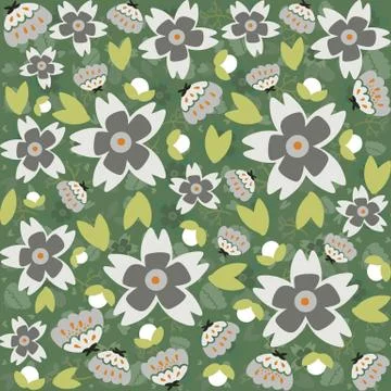 Floral seamless pattern 스톡 일러스트