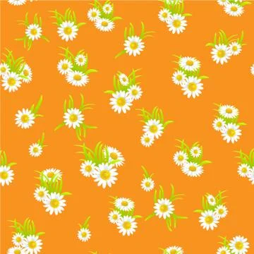 Floral seamless pattern Stock Illustration