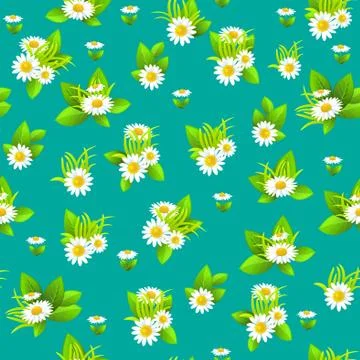 Floral seamless pattern Stock Illustration