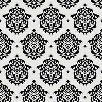 Floral seamless pattern Stock Illustration