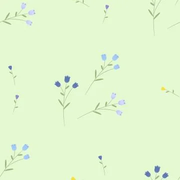 Floral seamless pattern. Stock Illustration