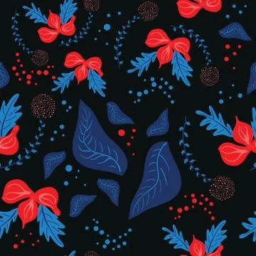 Floral seamless pattern. Stock Illustration