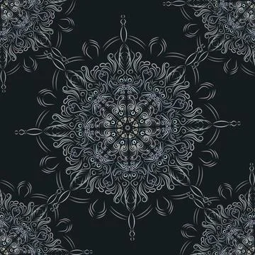 Floral seamless pattern Stock Illustration