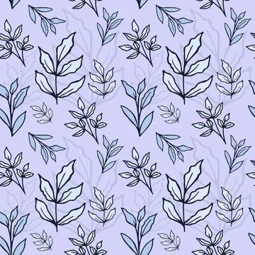 Floral Seamless Pattern Stock Illustration