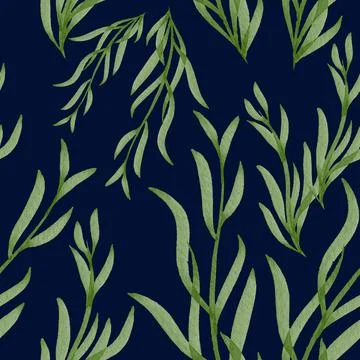 Floral Seamless Pattern Stock Illustration