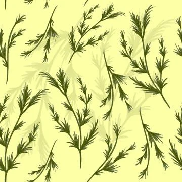 Floral Seamless Pattern Stock Illustration