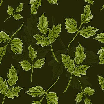 Floral Seamless Pattern Illustrazione stock