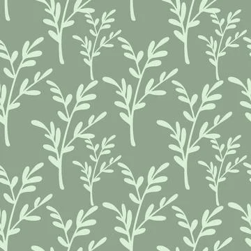 Floral Seamless Pattern Stock Illustration
