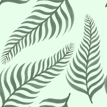 Floral Seamless Pattern Stock Illustration