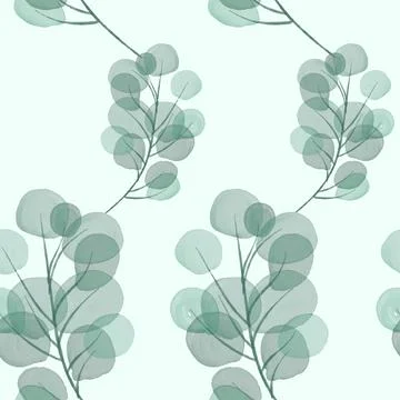Floral Seamless Pattern Illustrazione stock