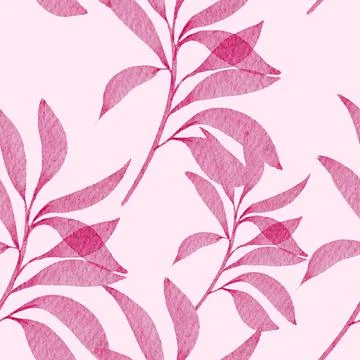 Floral Seamless Pattern Stock Illustration