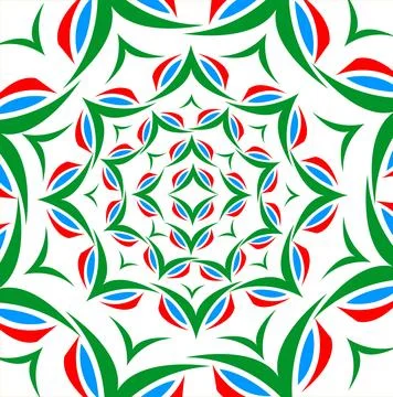 A floral seamless pattern Stock Illustration