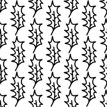 Floral seamless pattern. Isolated on white background. Vector stock illustrat Illustrazione stock