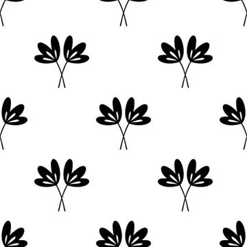 Floral seamless pattern. Isolated on white background. Vector stock illustrat Illustrazione stock