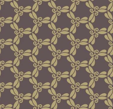Floral Seamless  Pattern. Orient Abstract Background Stock Illustration