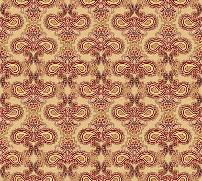 Floral seamless pattern. Oriental texture. Flower ornament Stock Illustration