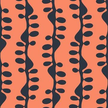 Floral seamless pattern pink contrast color abstract design 스톡 일러스트