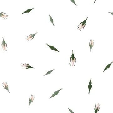 Floral seamless pattern. Plant texture for fabric, wrapping, wallpaper and paper Stock Illustration