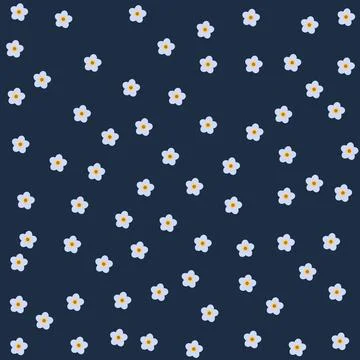Floral seamless pattern with small flowers. Pretty for fabric, textile, wal.. Stock-Illustration