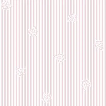 Floral Seamless Pattern with striped textures Illustrazione stock