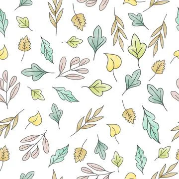 Floral seamless pattern for textures, textiles and simple backgrounds Stock Illustration