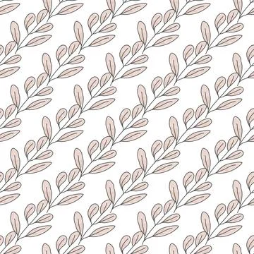 Floral seamless pattern for textures, textiles and simple backgrounds Stock Illustration