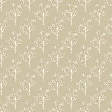 Floral seamless pattern for textures, textiles and simple backgrounds イラスト素材