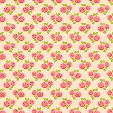 Floral seamless pattern. Vector background. イラスト素材