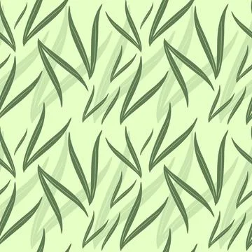 Floral Seamless Pattern Vector Stock Illustration