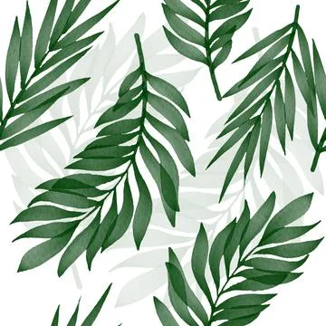 Floral Seamless Pattern Vector Stock Illustration