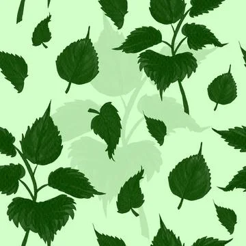 Floral Seamless Pattern Vector Stock Illustration