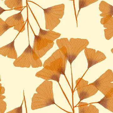 Floral Seamless Pattern Vector Stock Illustration