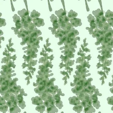 Floral Seamless Pattern Vector Stock Illustration