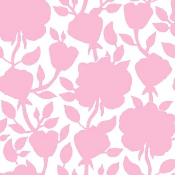 Floral seamless pattern. Vector illustration for beautiful design Stock Illustration