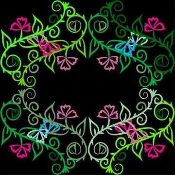 Floral seamless pattern for wallpaper, website background, textile. Flower Su Illustrazione stock