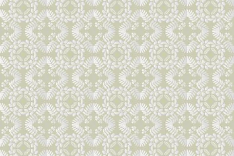 Floral seamless patterns. Stock Illustration
