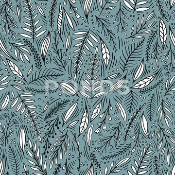 Seamless Floral Pattern Vector Art, Icons, and Graphics for Free