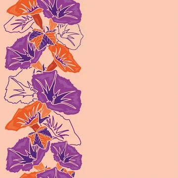 Floral seamless patterns. Vector design for paper, cover, fabric, interior dc Stock Illustration