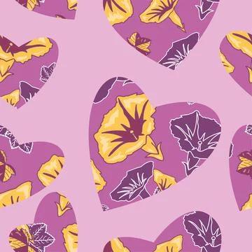 Floral seamless patterns. Vector design for paper, cover, fabric, interior dc Stock Illustration