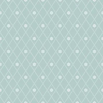 Floral Seamless Vector Fine Pattern With Leaves Stock Illustration