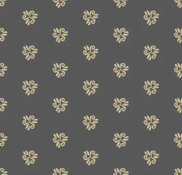 Floral Seamless Vector Pattern Illustrazione stock