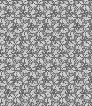 Floral Seamless Vector Pattern Stock Illustration