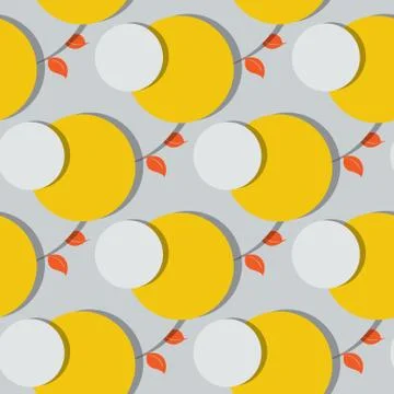 Floral seamless vector pattern Stock Illustration