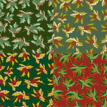 Floral seamless vector pattern Stock Illustration