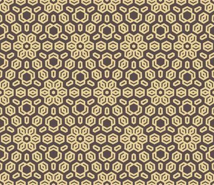 Floral Seamless Vector Pattern Illustrazione stock