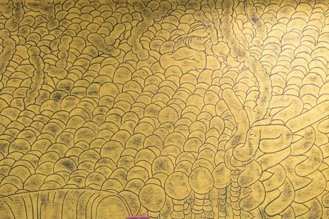 Floral shapes and structures, pattern and texture on a surface floral shap... Stock Photos