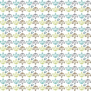 Floral sparing geometric Pattern design Stock Illustration