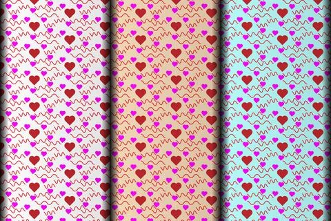 Floral style vector eps simple pattern design template. Ilustración de archivo