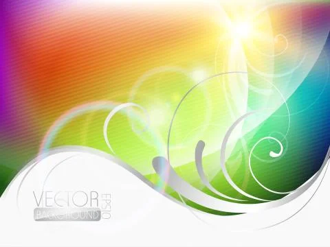 Floral style vector Stock Illustration