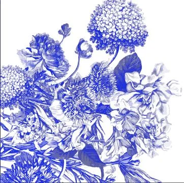 Floral Textile pattern seamless designs Stock Illustration
